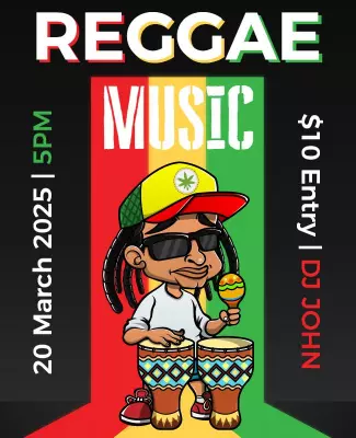 Colorful Reggae Music Festival Celebration Flyer Template