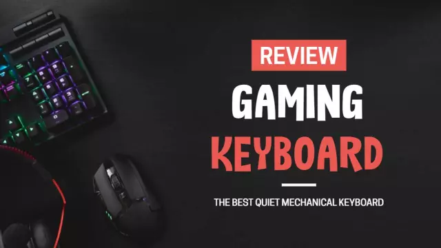 Colorful RGB Gaming Keyboard Review YouTube Thumbnail Template