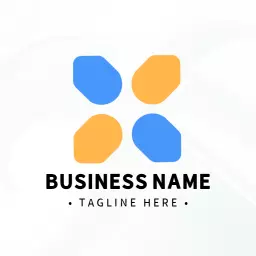 Colorful Shapes and Modern Design for Business Logo Template