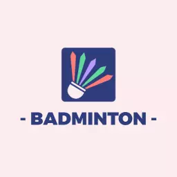 Colorful Shuttlecock Design Representing Badminton Sports Logo Template
