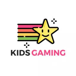 Colorful Star Design for Fun Kids Gaming Logo Template