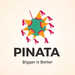 Colorful Star-Shaped Pinata Perfect for Festive Celebrations Logo Template