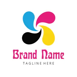Colorful Swirl Design Representing Modern Artistry Logo Template