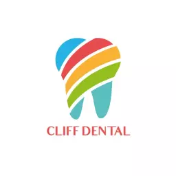 Colorful Tooth Design Promoting Dental Health Services Logo Template