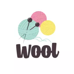 Colorful Yarn Balls Representing Wool Crafting Logo Template
