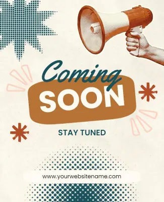 Coming Soon Announcement Poster Template