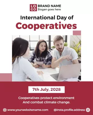 Community-Centered Collaboration for International Day Poster Template