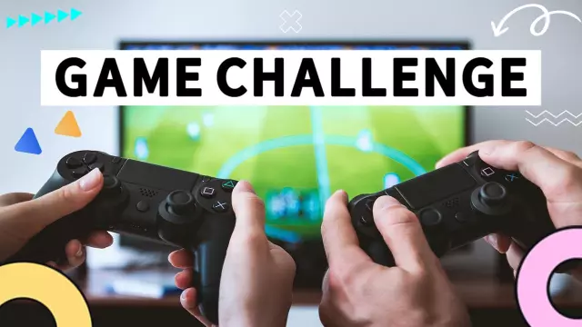 Competitive Game Challenge Players YouTube Thumbnail Template