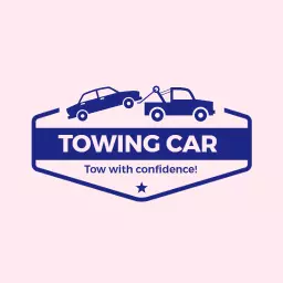 Confidently Ensure Vehicle Safety with Reliable Towing Car Logo Template
