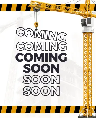 Construction Project Announcement Poster Template
