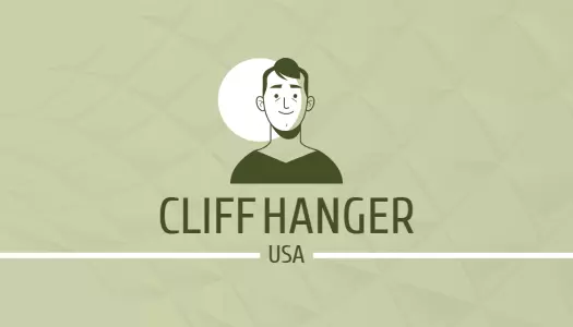 Contemporary Green Minimalist Founder Visiting Card Template