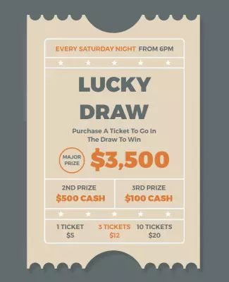 Corduroy Contest Flyer Template