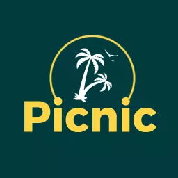 Cozy Tropical Vibes for Family Outdoor Picnic Logo Template