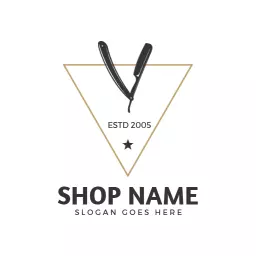 Crafting Sophisticated Looks with Modern Barber Shop Logo Template