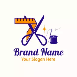Crafting Unique Handicrafts with Colorful Tools Logo Template