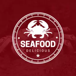 Craving Fresh Crab Delicacies in a Rich Seafood Logo Template