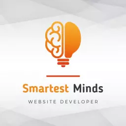 Creative Brain Design for Innovative Website Developers Logo Template