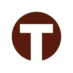 Creative Brown Circle Featuring Letter T for Alphabet Logo Template