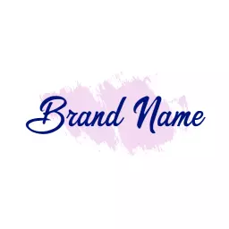 Creative Business Branding with Elegant Purple Background Logo Template