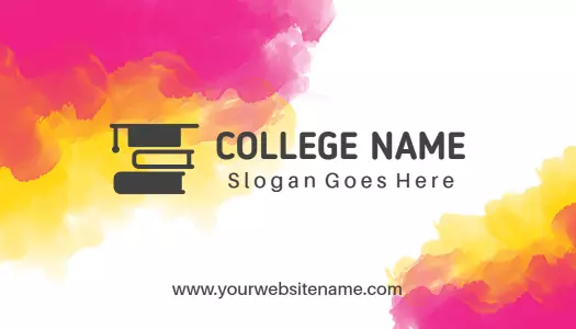 Creative Colorful Art Student Business Card Template