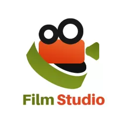Creative Film Camera Design Representing Entertainment Sector Logo Template