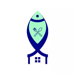 Creative Fish Design Representing Fresh Seafood Restaurant Logo Template