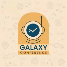 Creative Galaxy-Themed Conference Event Logo Design Logo Template