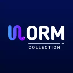 Creative Gradient Worm Collection for Fun and Playful Logo Template