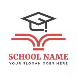 Creative Graduation Cap Symbolizing Educational Success Logo Template
