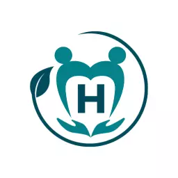 Creative Green Circle Design Featuring the Letter H Logo Template