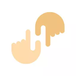 Creative Hands Creating a Unique H Letter Design Logo Template
