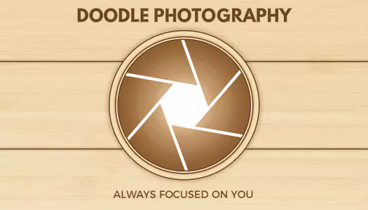 Creative Laser Cut Photography Studio Business Card Template