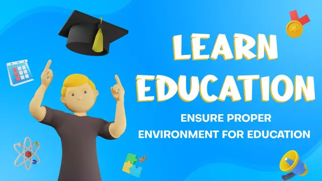 Creative Learning Environment Tips YouTube Thumbnail Template