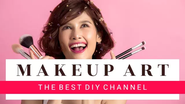 Creative Makeup Art Tutorial DIY YouTube Thumbnail Template