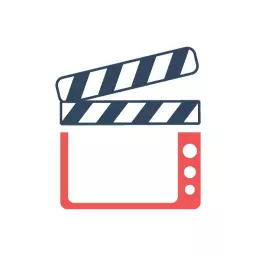 Creative Movie Clapperboard Design for Entertainment Logo Template