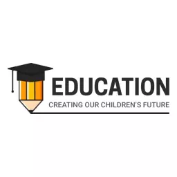 Creative Pencil and Graduation Cap Design for Education Logo Template