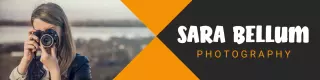 Creative Photography with Orange and Black Design Banner Template