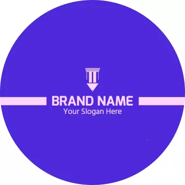 Creative Purple Writer Business Card Template