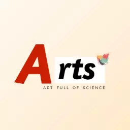 Creative Red and Pastel Background Art Exploration Logo Template
