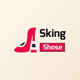 Creative Typography Design Showcasing Elegant Shoe Logo Template