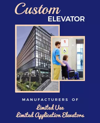 Custom Elevator Manufacturing Services Flyer Template