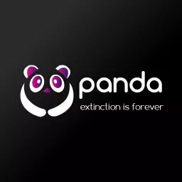 Cute Panda Design Highlighting Conservation Awareness Logo Template