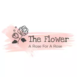 Delicate Pink Floral Design Celebrating Love and Beauty Logo Template