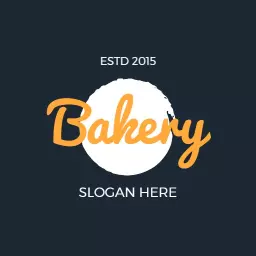 Delicious Baked Goods with Artisan Bakery Style Logo Template