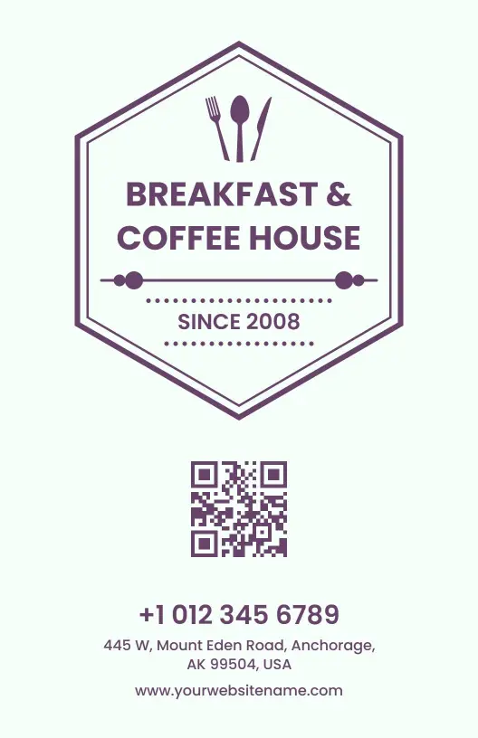 Delicious Breakfast Favorites Featuring Fluffy Pancakes Menu Template