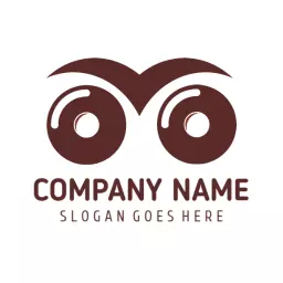 Delicious Brown Donut Design Representing Sweet Treats Logo Template