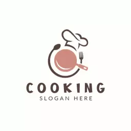 Delicious Culinary Creations with a Chef Hat Logo Template