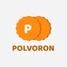 Delicious Orange Polvoron Treats with Unique Design Logo Template