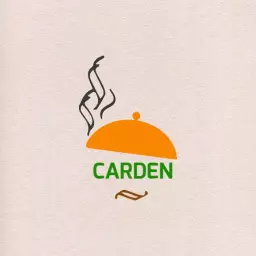 Delicious Orange Serving Dish with Culinary Food Logo Template