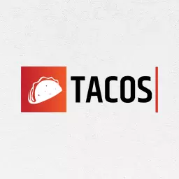 Delicious Tacos with a Warm Gradient Background Logo Template